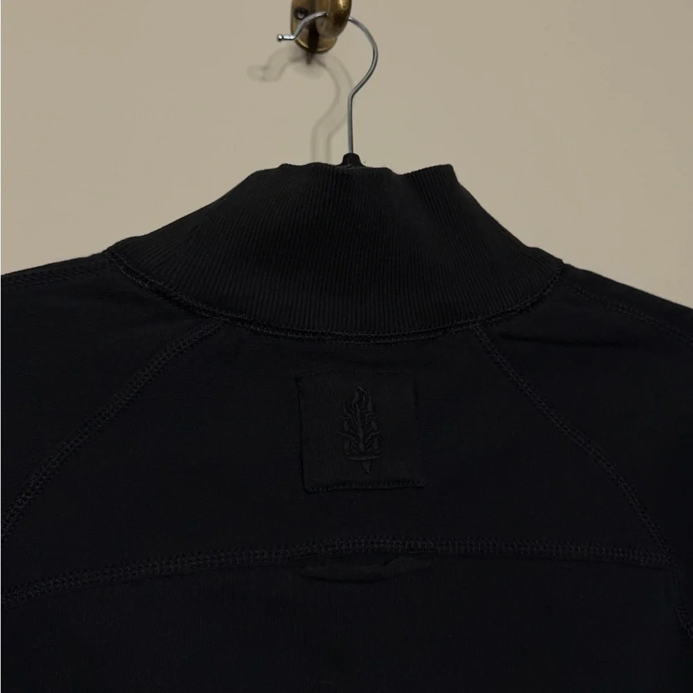 Free People Out Of The Park Pullover in Black